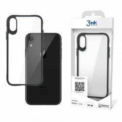 Viedtālruņa aizmugurējais vāciņš Apple iPhone XR Satin Armor Case + Black, Transparent
