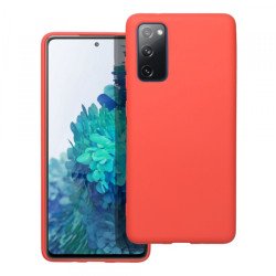 Viedtālruņa aizmugurējais vāciņš Samsung Galaxy S20 FE Silicon Peach
