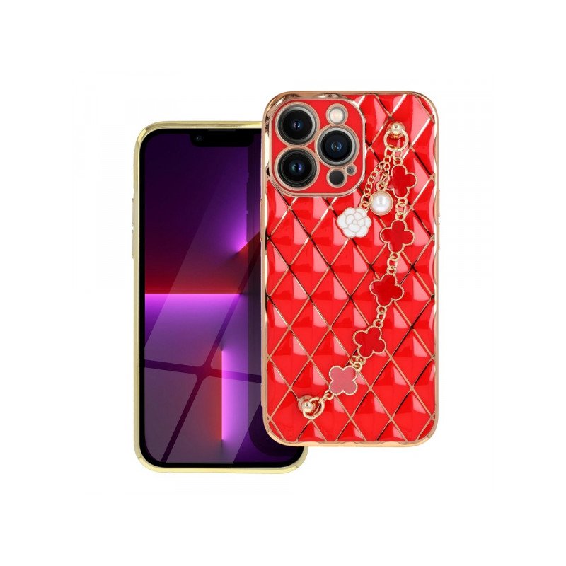 Viedtālruņa aizmugurējais vāciņš Apple iPhone 13 Pro Trend case Red