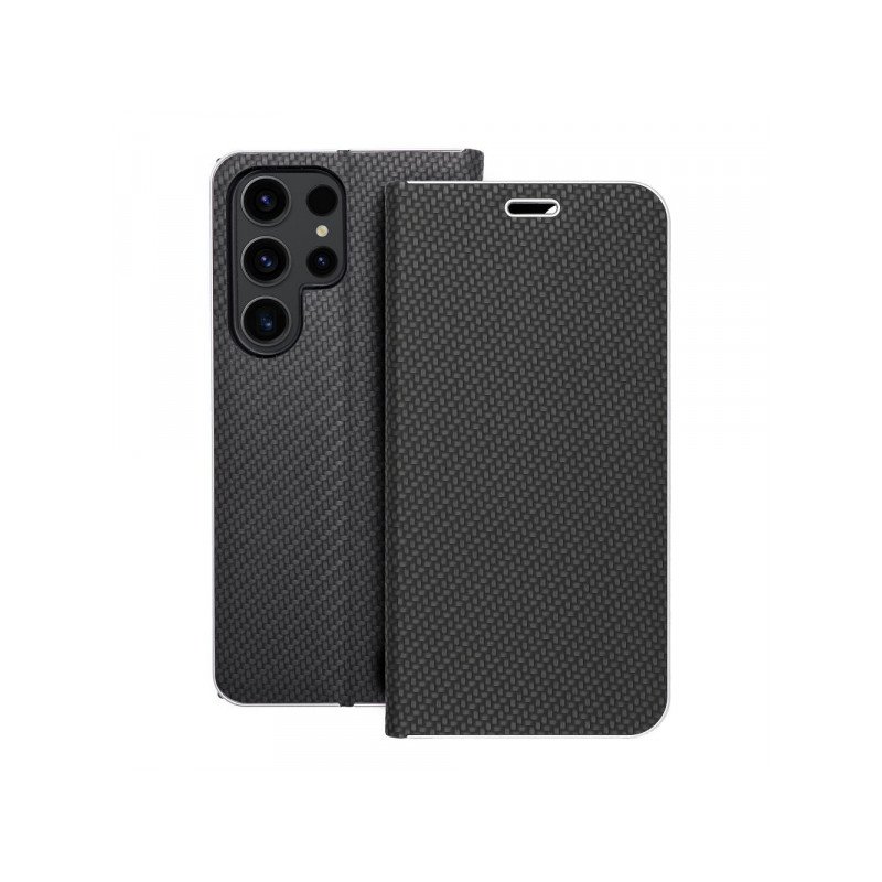 Viedtālruņa atveramais maciņš Samsung Galaxy S23 Ultra Luna Black