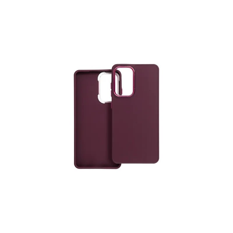 Viedtālruņa aizmugurējais vāciņš Samsung Galaxy A52 / A52 5G / A52s 5G Frame case Deep Purple