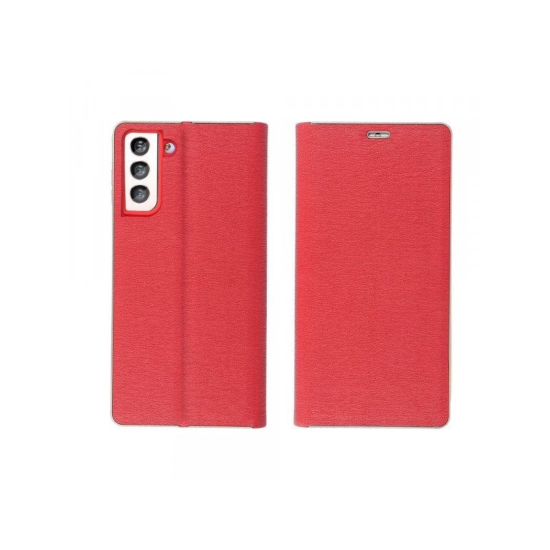 Viedtālruņa atveramais maciņš Xiaomi Redmi 12 4G Luna Book Gold Red