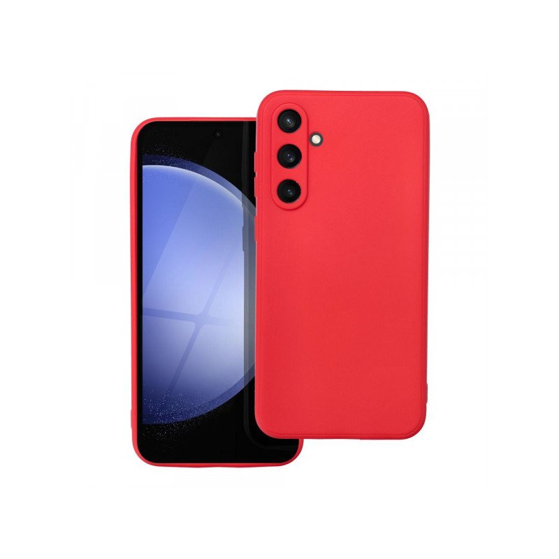 Viedtālruņa aizmugurējais vāciņš Samsung Galaxy S23 FE Soft Red