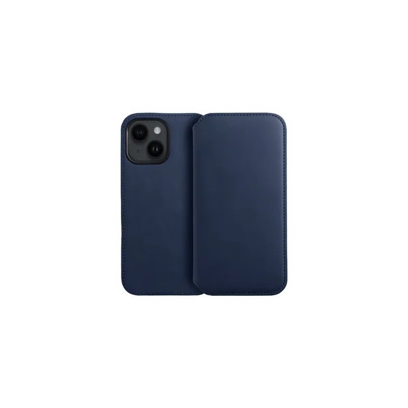 Viedtālruņa atveramais maciņš Samsung Galaxy S24 Dual Pocket Book Blue