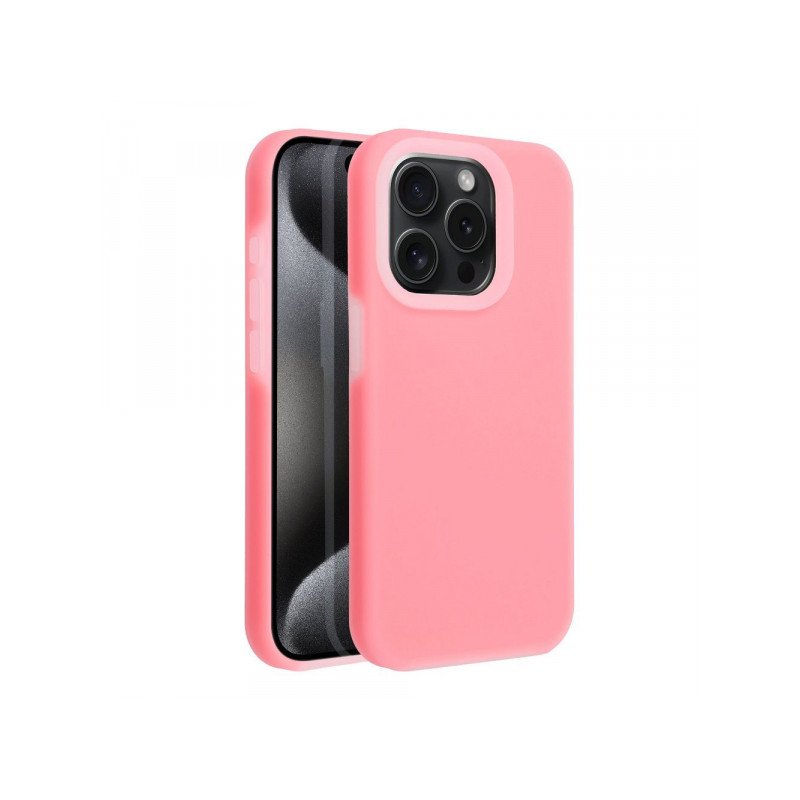 Viedtālruņa aizmugurējais vāciņš Apple iPhone 15 Pro Max Candy case Pink