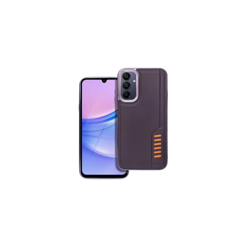 Viedtālruņa aizmugurējais vāciņš Samsung Galaxy A15 5G Milano case Deep Purple