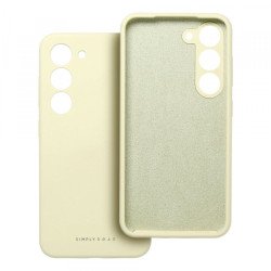 Viedtālruņa aizmugurējais vāciņš Samsung Galaxy S24 Cloud Skin Light Yellow