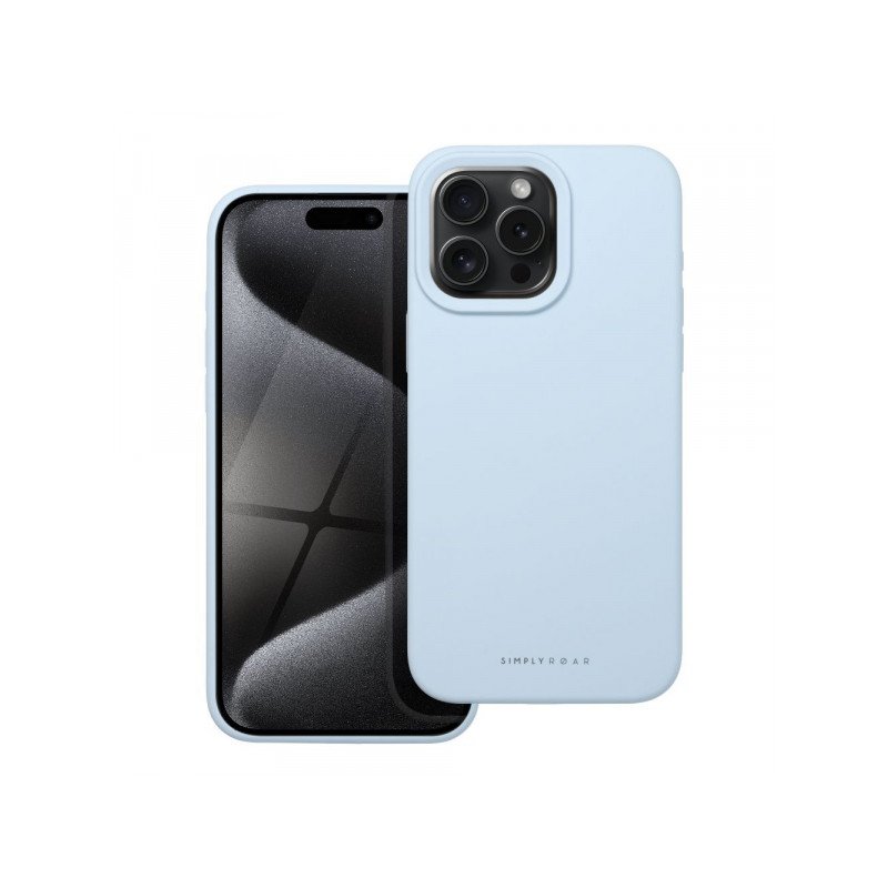 Viedtālruņa aizmugurējais vāciņš Apple iPhone 15 Pro Max Cloud Skin Blue