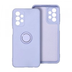 Viedtālruņa aizmugurējais vāciņš Samsung Galaxy A15 5G Silicone Ring Violet