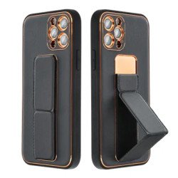 Viedtālruņa aizmugurējais vāciņš Samsung Galaxy S23 FE Kickstand Case Black