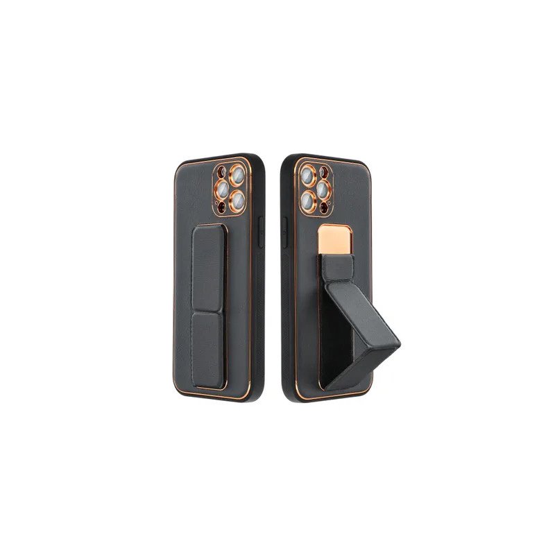 Viedtālruņa aizmugurējais vāciņš Samsung Galaxy S23 FE Kickstand Case Black