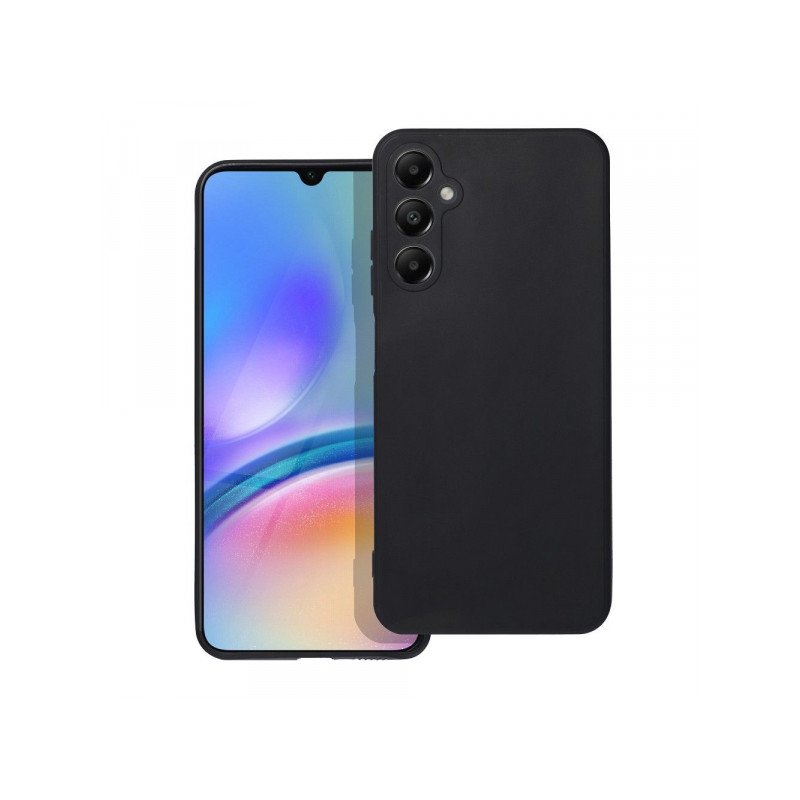 Viedtālruņa aizmugurējais vāciņš Samsung Galaxy A05S Soft Black