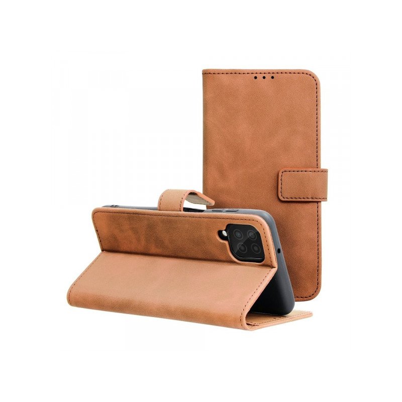 Viedtālruņa atveramais maciņš Samsung Galaxy A35 Tender Brown