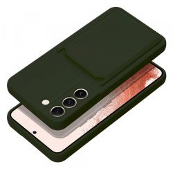 Viedtālruņa aizmugurējais vāciņš Samsung Galaxy A35 CARD Case Green