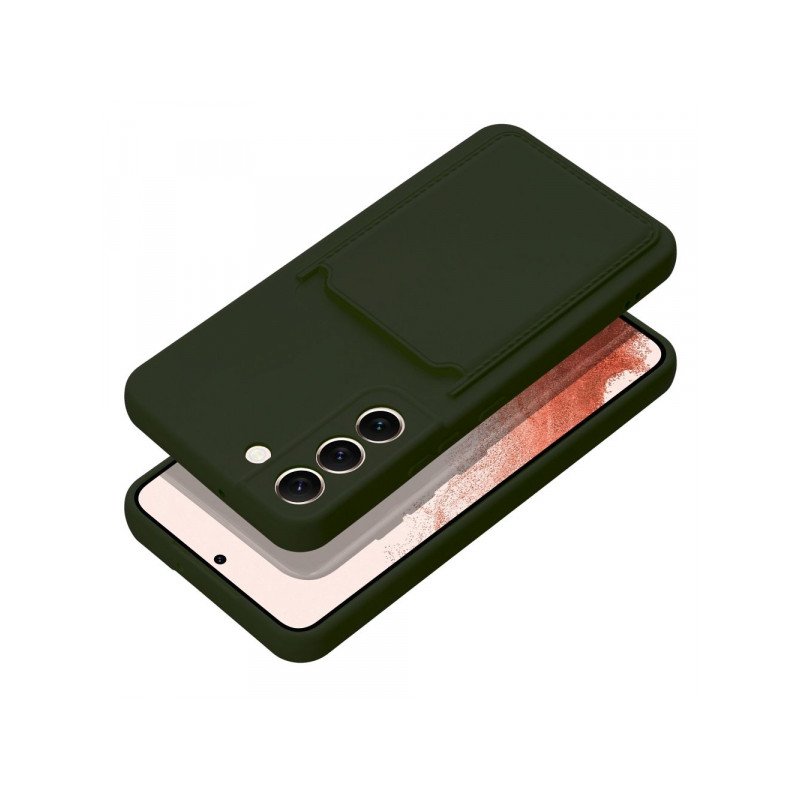 Viedtālruņa aizmugurējais vāciņš Samsung Galaxy A35 CARD Case Green