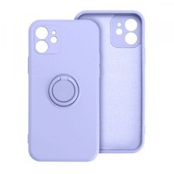Viedtālruņa aizmugurējais vāciņš Samsung Galaxy A35 Silicone Ring Violet