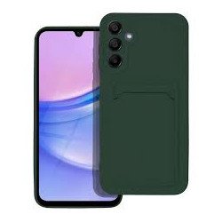 Viedtālruņa aizmugurējais vāciņš Samsung Galaxy A55 5G CARD Case Green
