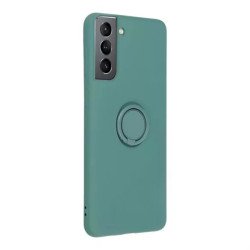 Viedtālruņa aizmugurējais vāciņš Samsung Galaxy A55 5G Silicone Ring Green