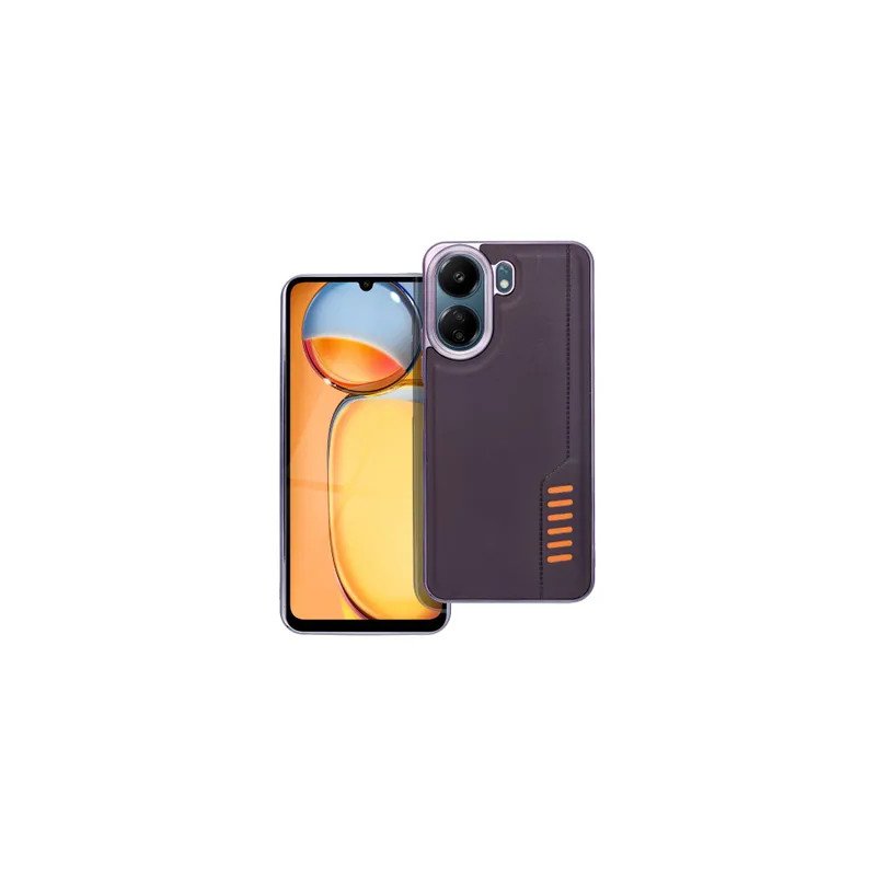 Viedtālruņa aizmugurējais vāciņš Xiaomi Redmi Note 13 Milano case Purple