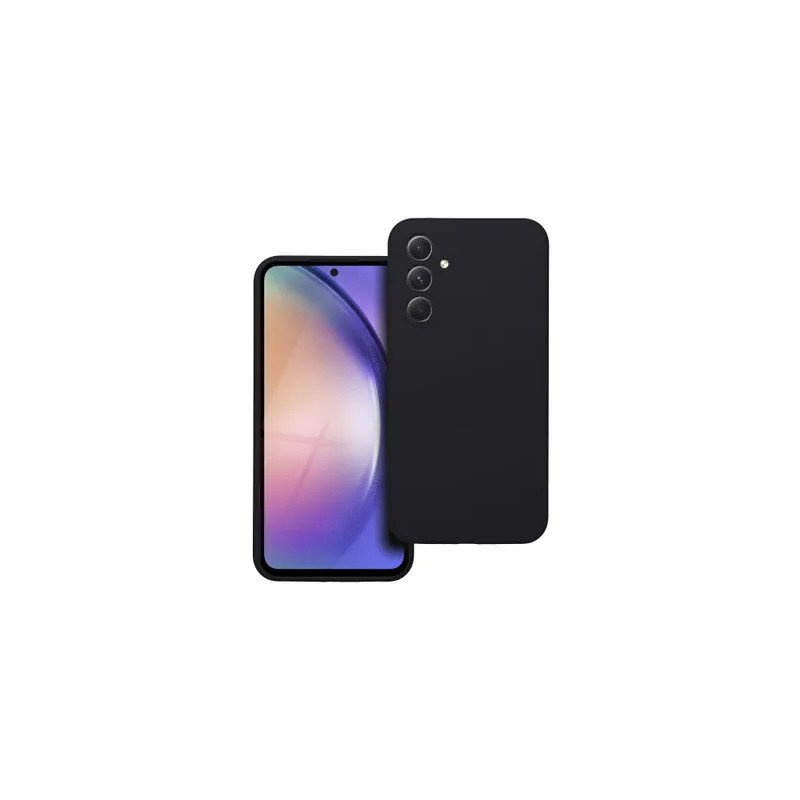 Viedtālruņa aizmugurējais vāciņš Samsung Galaxy A54 5G Silicone case Black