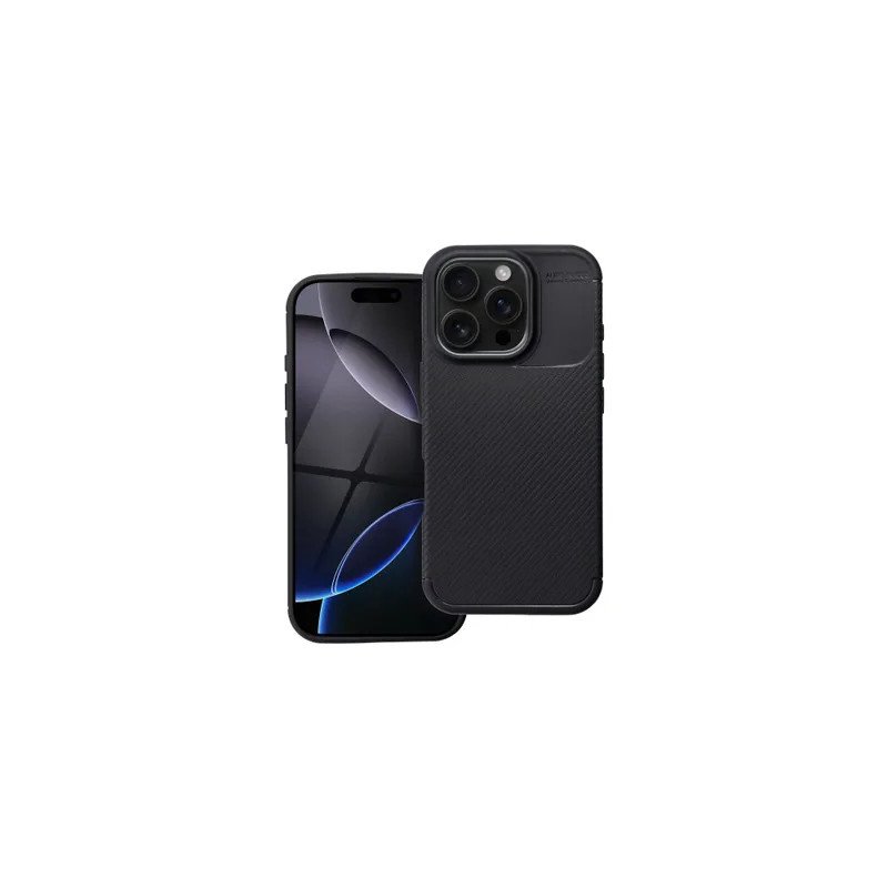 Viedtālruņa aizmugurējais vāciņš Apple iPhone 16 Pro Carbon Premium Black