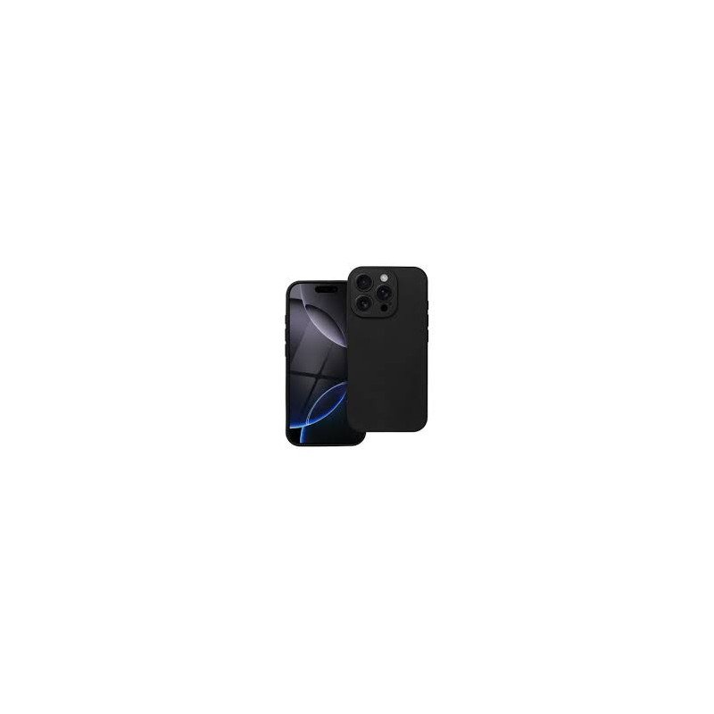 Viedtālruņa aizmugurējais vāciņš Apple iPhone 16 Pro Soft Case Black