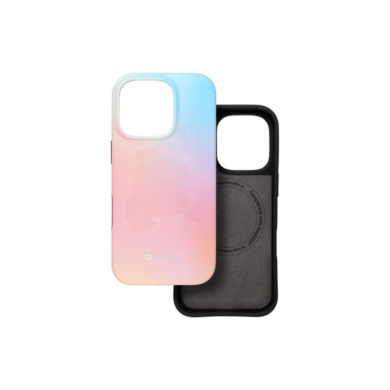 Viedtālruņa aizmugurējais vāciņš Apple iPhone 16 Pro F-PROTECT Blue, Pink
