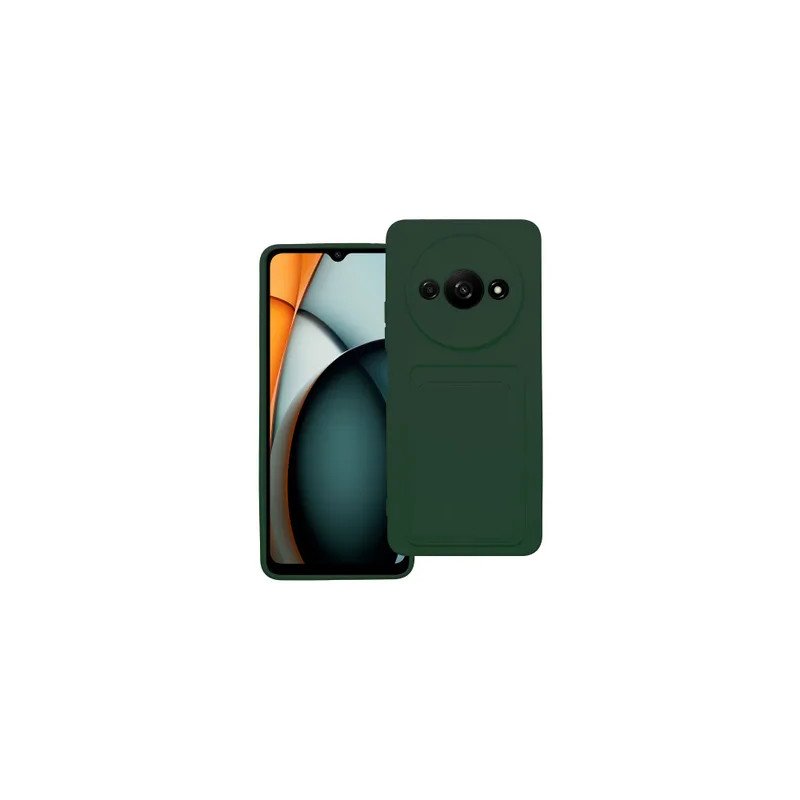 Viedtālruņa aizmugurējais vāciņš Xiaomi Redmi A3 CARD Case Green