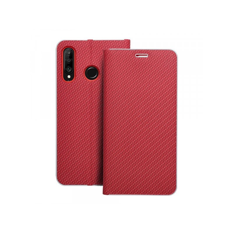 Viedtālruņa atveramais maciņš Samsung Galaxy A52 / A52 5G / A52s 5G Luna Red
