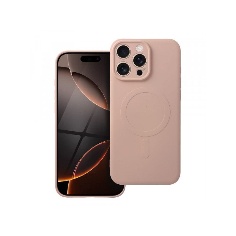 Viedtālruņa aizmugurējais vāciņš Apple iPhone 16 Pro Max Mag Cover Pink