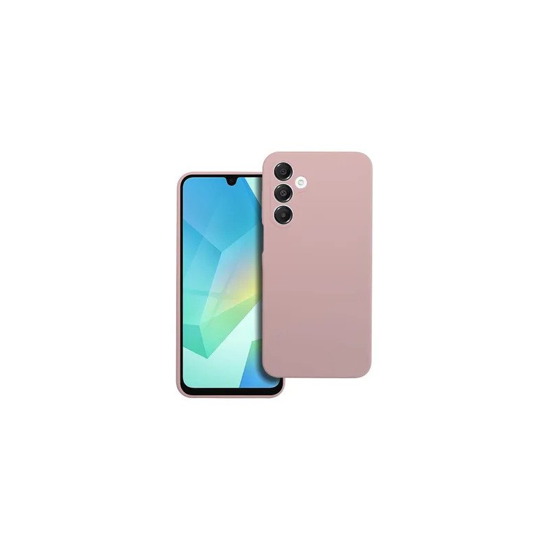 Viedtālruņa aizmugurējais vāciņš Samsung Galaxy A16 Silicon Sand Pink