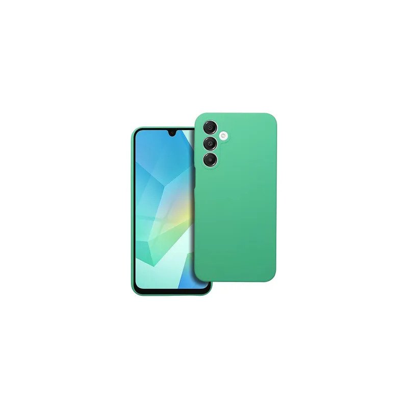 Viedtālruņa aizmugurējais vāciņš Samsung Galaxy A16 Silicon Mint