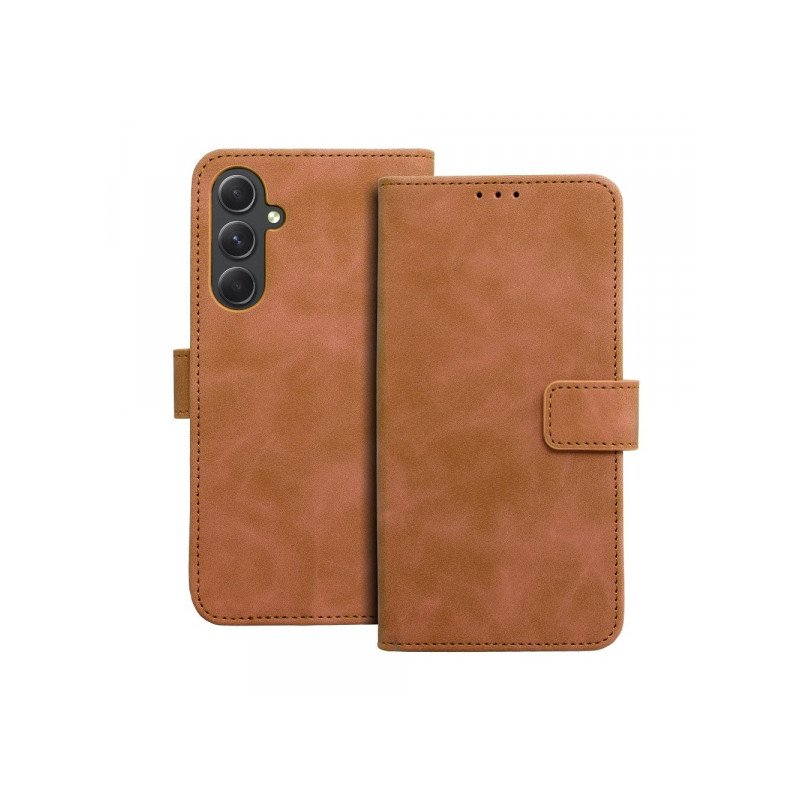 Viedtālruņa atveramais maciņš Samsung Galaxy S24 FE Tender Brown