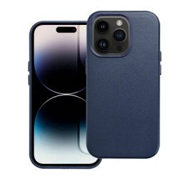 Viedtālruņa aizmugurējais vāciņš Samsung Galaxy S25 Ultra Leather mag cover Blue