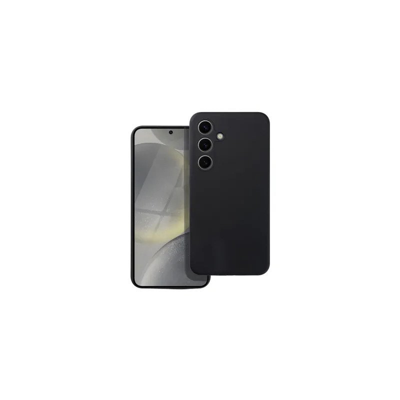 Viedtālruņa aizmugurējais vāciņš Samsung Galaxy A56 5G Silicon 2mm Black