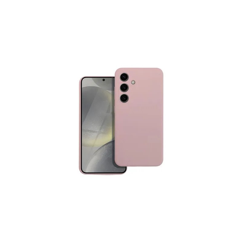 Viedtālruņa aizmugurējais vāciņš Samsung Galaxy A26 5G Silicon 2mm Sand Pink