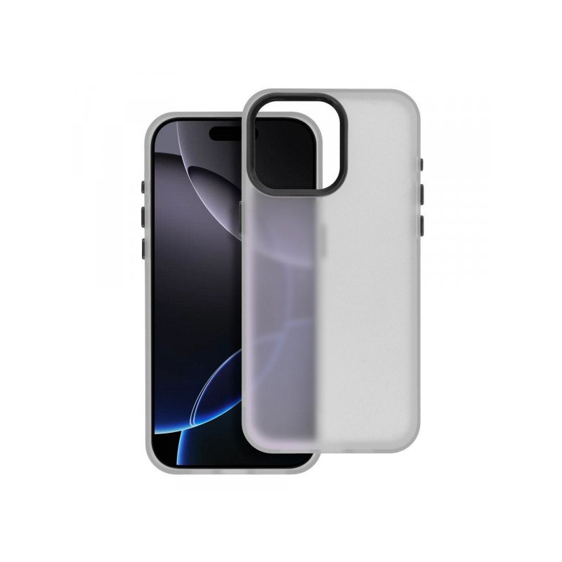 Viedtālruņa aizmugurējais vāciņš Apple iPhone 13 Sappy Case Grey, Transparent