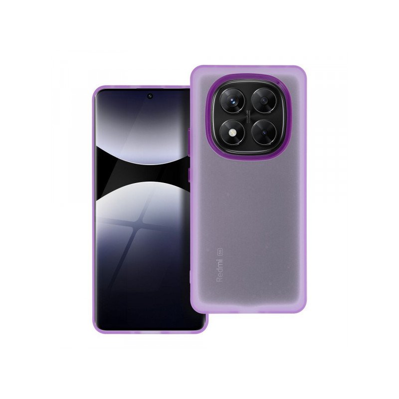 Viedtālruņa aizmugurējais vāciņš Xiaomi Redmi Note 14 Pro 5G Sappy Case Violet