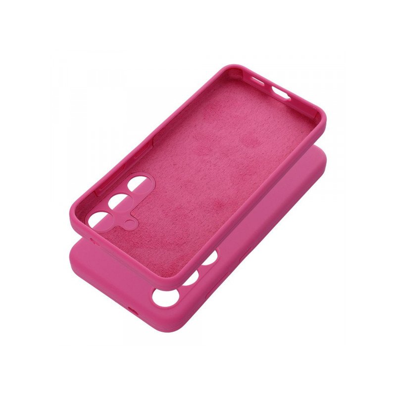 Viedtālruņa aizmugurējais vāciņš Xiaomi Redmi Note 14 Pro 5G Silicone case Pink