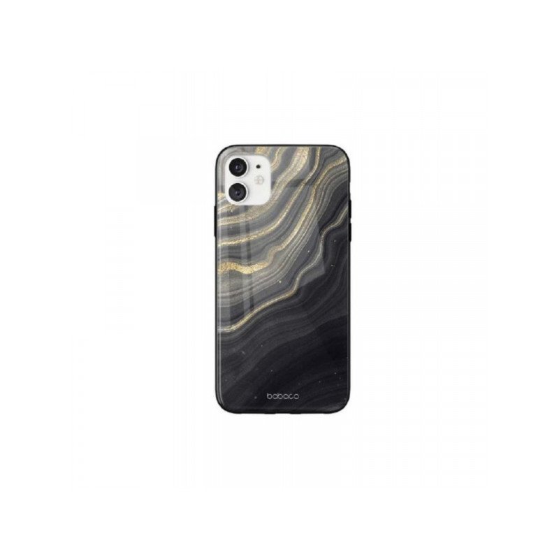Viedtālruņa aizmugurējais vāciņš Samsung Galaxy A51 Glass Marble 009 Mixed, With Design