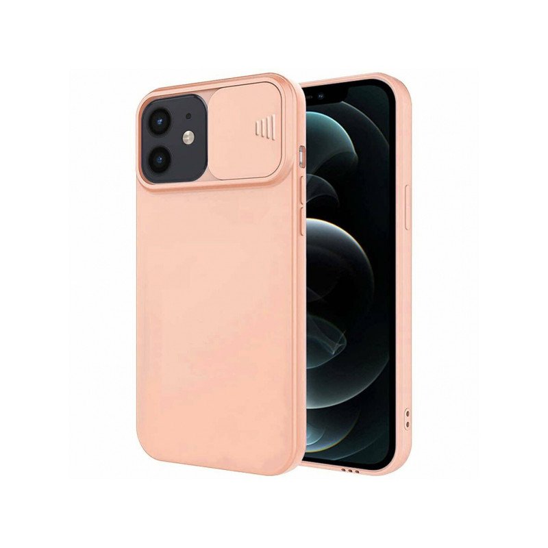 Viedtālruņa aizmugurējais vāciņš Samsung Galaxy A32 Silicon Lens Pink