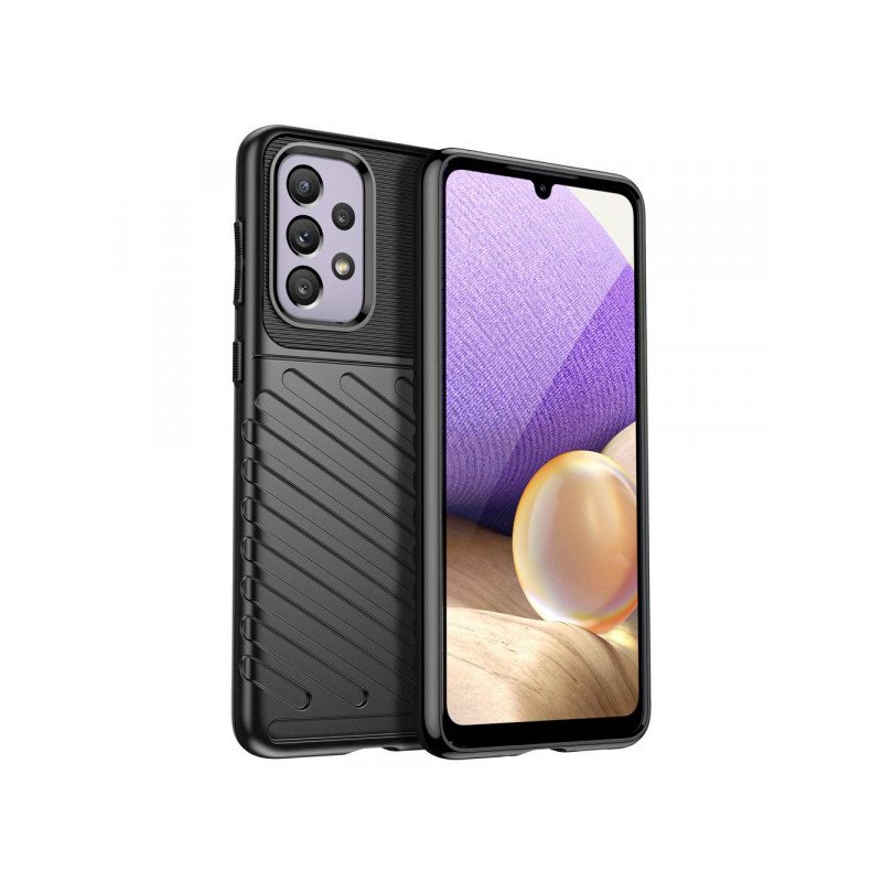 Viedtālruņa aizmugurējais vāciņš Samsung Galaxy A53 5G Thunder Black
