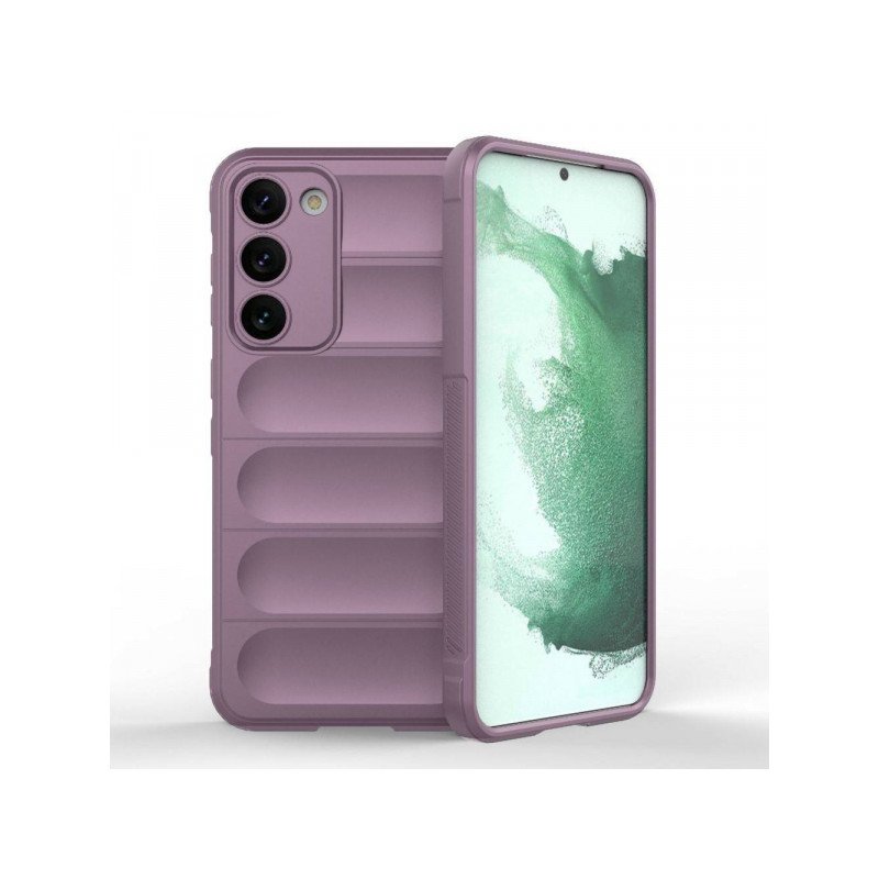 Viedtālruņa aizmugurējais vāciņš Samsung Galaxy S23 Magic Shield Lavanda
