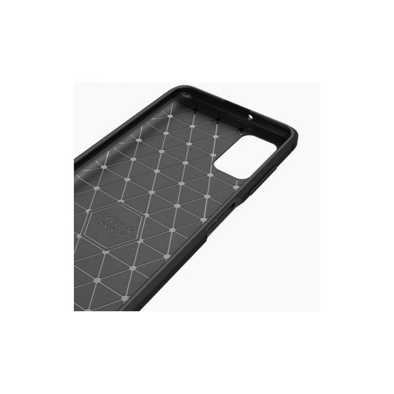 Viedtālruņa aizmugurējais vāciņš Samsung Galaxy A03S Carbon Black