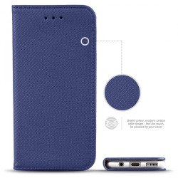 Viedtālruņa atveramais maciņš Samsung Galaxy A53 5G Smart Magnet Dark Blue
