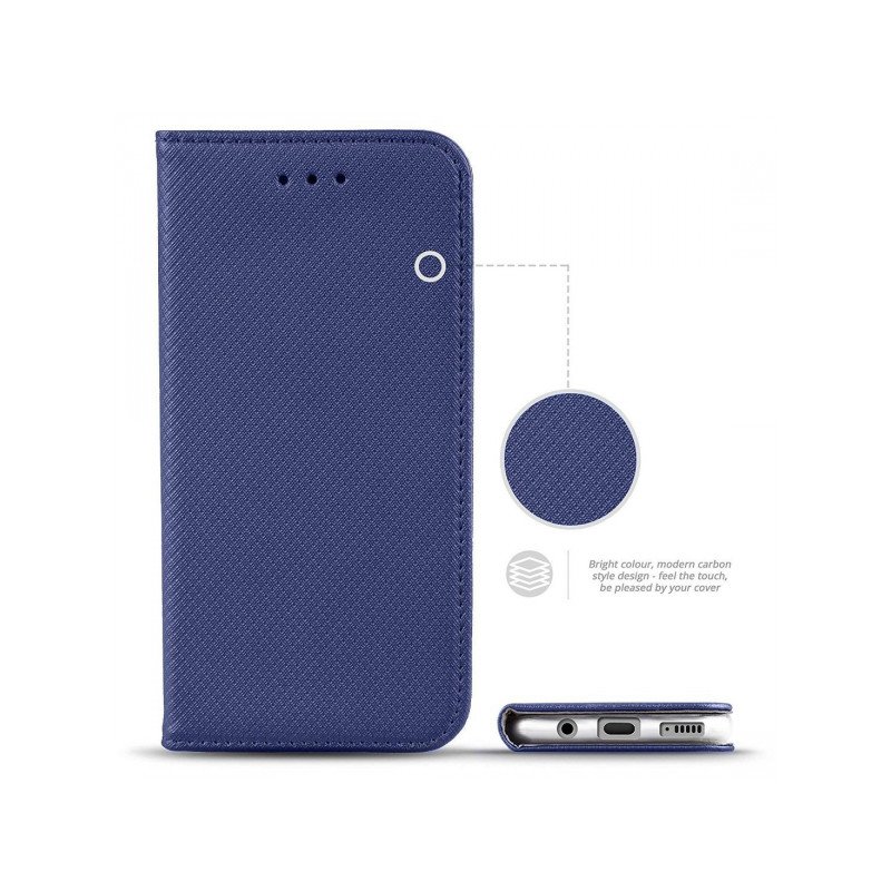 Viedtālruņa atveramais maciņš Samsung Galaxy A53 5G Smart Magnet Dark Blue