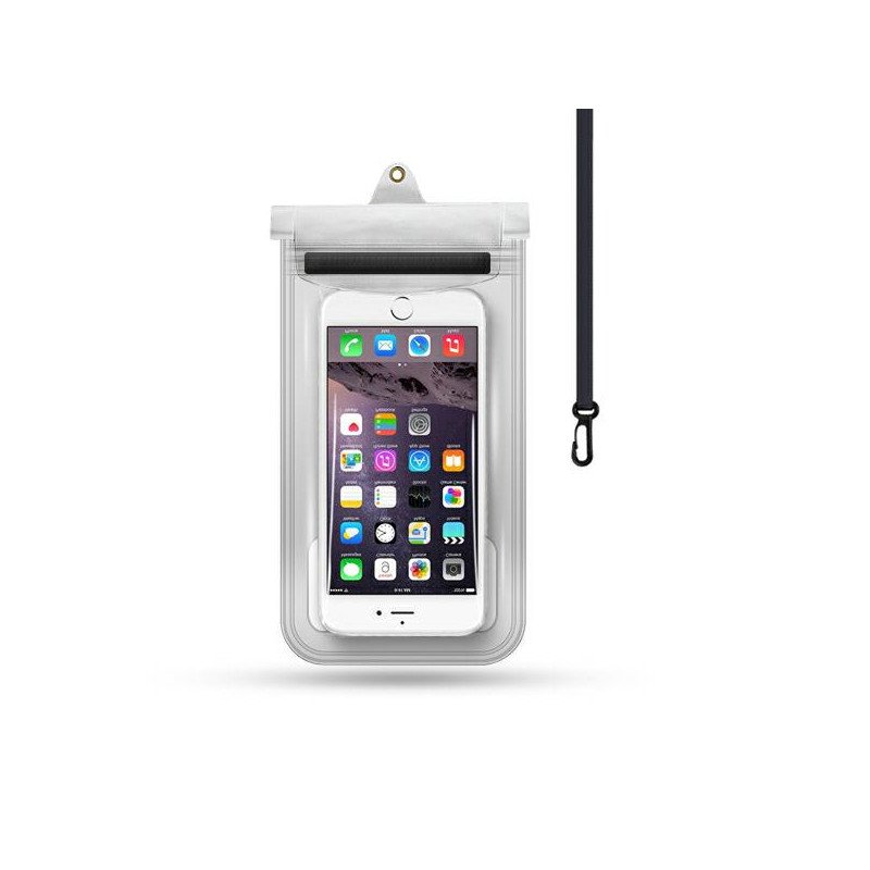 Viedtālruņa sporta maciņš Waterproof case 3in1 Transparent