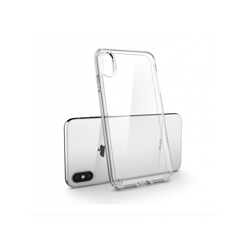 Viedtālruņa aizmugurējais vāciņš Apple iPhone XR BC Silikon 2.0mm Transparent