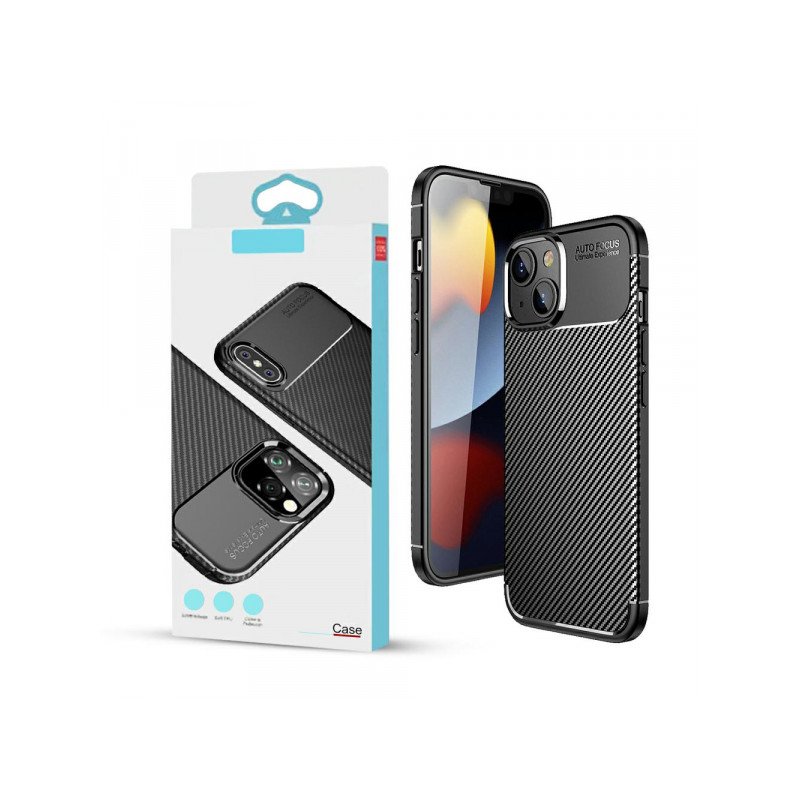Viedtālruņa aizmugurējais vāciņš Samsung Galaxy A33 5G Carbon Armor Black