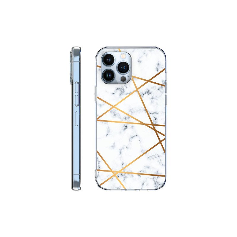 Viedtālruņa aizmugurējais vāciņš Samsung Galaxy A34 5G Paint case M3 White, With Design